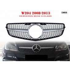 Grilă frontală Diamond pentru Mercedes C W204 08-13 AMG - DM08 - Sellzone.bg Grilă frontală Diamond pentru Mercedes C W204 08-13 AMG - DM08
