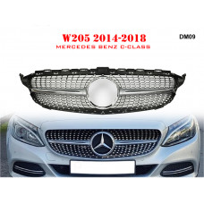 Grilă frontală Diamond pentru Mercedes C W205 14-18 AMG - DM09 - Sellzone.bg Grilă frontală Diamond pentru Mercedes C W205 14-18 AMG - DM09