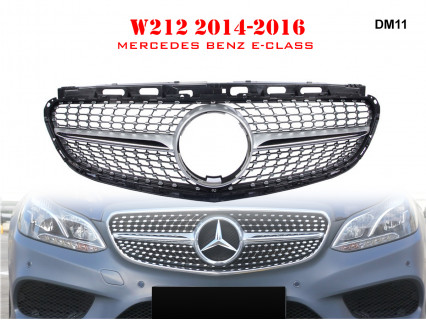 Grilă frontală tip Diamond pentru Mercedes E W212 14-16 AMG - DM11 - Sellzone.bg Grilă frontală tip Diamond pentru Mercedes E W212 14-16 AMG - DM11