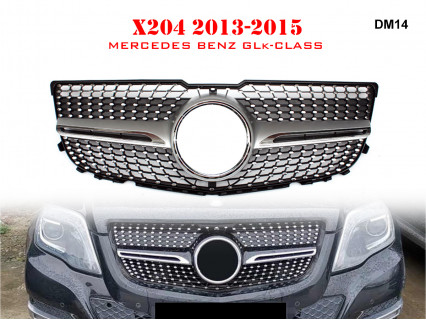 Grilă frontală tip Diamond pentru Mercedes GLK X204 13-15 AMG - DM14 - Sellzone.bg Grilă frontală tip Diamond pentru Mercedes GLK X204 13-15 AMG - DM14