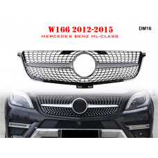 Grilă frontală Diamond pentru Mercedes ML W166 12-15 AMG - DM16 - Sellzone.bg Grilă frontală Diamond pentru Mercedes ML W166 12-15 AMG - DM16