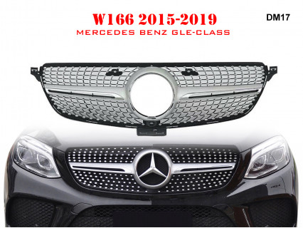 Grilă frontală Diamond pentru Mercedes GLE W166 15-19 AMG - DM17 - Sellzone.bg Grilă frontală Diamond pentru Mercedes GLE W166 15-19 AMG - DM17
