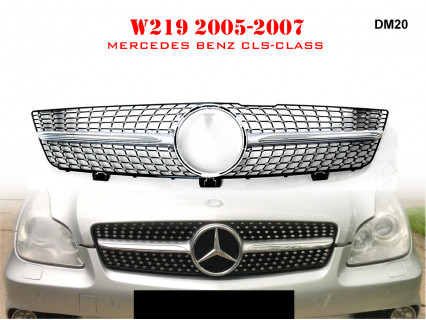 Grilă tuning tip Diamond pentru Mercedes CLS W219 05-07 AMG - DM20 - Sellzone.bg Grilă tuning tip Diamond pentru Mercedes CLS W219 05-07 AMG - DM20
