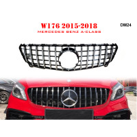 Grilă frontală de înaltă calitate tip GT pentru Mercedes A W176 15-18 AMG - DM24 - Sellzone.bg Grilă frontală de înaltă calitate tip GT pentru Mercedes A W176 15-18 AMG - DM24
