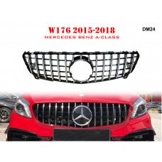 Grilă frontală de înaltă calitate tip GT pentru Mercedes A W176 15-18 AMG - DM24 - Sellzone.bg Grilă frontală de înaltă calitate tip GT pentru Mercedes A W176 15-18 AMG - DM24