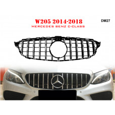 Grilă frontală GT pentru Mercedes C W205 14-18 AMG - DM27 - Sellzone.bg Grilă frontală GT pentru Mercedes C W205 14-18 AMG - DM27