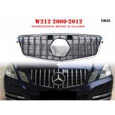 Grilă sport argintie pentru Mercedes E W212 09-13 AMG - DM28 - Sellzone.bg Grilă sport argintie pentru Mercedes E W212 09-13 AMG - DM28