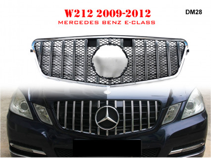 Grilă sport argintie pentru Mercedes E W212 09-13 AMG - DM28 - Sellzone.bg Grilă sport argintie pentru Mercedes E W212 09-13 AMG - DM28