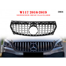 Grilă bara frontală pentru Mercedes CLA W117 16-19 AMG - DM36 - Sellzone.bg Grilă bara frontală pentru Mercedes CLA W117 16-19 AMG - DM36