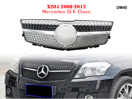 Grilă frontală sport Diamond pentru Mercedes GLK X204 08-12 AMG - DM40 - Sellzone.bg Grilă frontală sport Diamond pentru Mercedes GLK X204 08-12 AMG - DM40