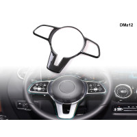 Husă volan neagră pentru Mercedes A B C E CLA CLK GLE - DMa12