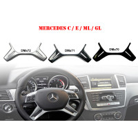 Accesorii tuning volan în trei culori pentru Mercedes C E ML GL - DMa70-DMa72