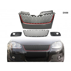 Set grile frontale pentru VW GOLF 5 GTI V - DV09 - Sellzone.bg Set grile frontale pentru VW GOLF 5 GTI V - DV09