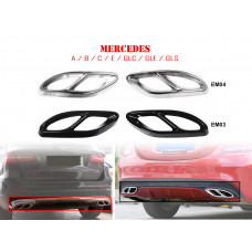 Autocolante de evacuare dublă pentru Mercedes A C E GLC - EM03/EM04 - Sellzone.bg Autocolante de evacuare dublă pentru Mercedes A C E GLC - EM03/EM04
