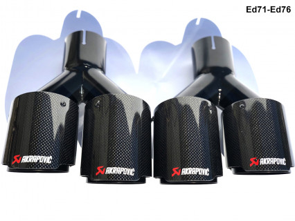 Tipsuri de evacuare din carbon Akrapovic - Ed71-Ed76 - Sellzone.bg Tipsuri de evacuare din carbon Akrapovic - Ed71-Ed76