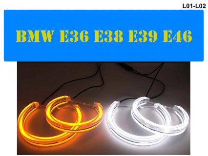 Angel Eyes cu energie redusă pentru BMW E36 E46 E39 - L01/L02 - Sellzone.bg Angel Eyes cu energie redusă pentru BMW E36 E46 E39 - L01/L02