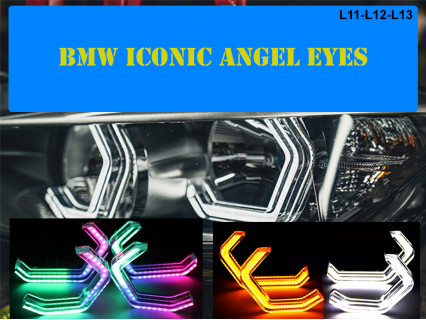 Angel Eyes cu LED de cristal pentru BMW - L11 / L12 / L13 - Sellzone.bg Angel Eyes cu LED de cristal pentru BMW - L11 / L12 / L13