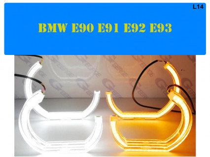 Inele de cristal Angel Eyes pentru BMW E90 E92 - L14 - Sellzone.bg Inele de cristal Angel Eyes pentru BMW E90 E92 - L14