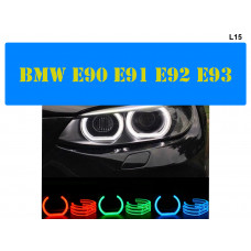 Inele LED RGBW Crystal Angel Eyes pentru BMW E90 E92 - L15 - Sellzone.bg Inele LED RGBW Crystal Angel Eyes pentru BMW E90 E92 - L15