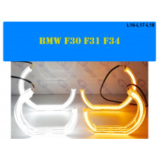 RGBW LED Crystal Angel Eyes pentru BMW F30 F34 - L16 / L17 / L18 - Sellzone.bg RGBW LED Crystal Angel Eyes pentru BMW F30 F34 - L16 / L17 / L18