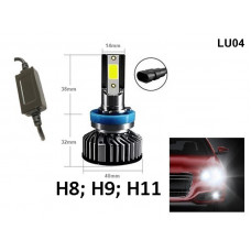 Becuri LED albe rezistente la apă H8 H9 H11, 36W, 6500k - LU04 - Sellzone.bg Becuri LED albe rezistente la apă H8 H9 H11, 36W, 6500k - LU04