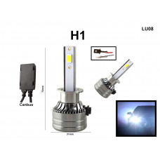 Becuri faruri LED H1 LED cu lumină albă CANBUS - 46W, DC 9V-36V - LU08 - Sellzone.bg Becuri faruri LED H1 LED cu lumină albă CANBUS - 46W, DC 9V-36V - LU08