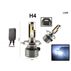 Becuri faruri LED din aluminiu cu lumină albă - 46W, 6000k - LU09 - Sellzone.bg Becuri faruri LED din aluminiu cu lumină albă - 46W, 6000k - LU09