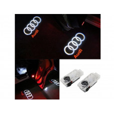 Proiector logo LED sub ușa mașinii pentru Audi - LgA1 - Sellzone.bg Proiector logo LED sub ușa mașinii pentru Audi - LgA1