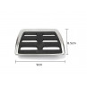 Set 3 pedale sport pentru Audi A4 A5 A6 A7 S4 S6 - PD002 - Изображение 2 - Sellzone.bg Set 3 pedale sport pentru Audi A4 A5 A6 A7 S4 S6 - PD002 - Изображение 2
