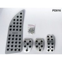 Pedale din aluminiu gri pentru Peugeot 307 308 407 408 - PD016 - Sellzone.bg Pedale din aluminiu gri pentru Peugeot 307 308 407 408 - PD016