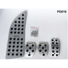 Pedale din aluminiu gri pentru Peugeot 307 308 407 408 - PD016 - Sellzone.bg Pedale din aluminiu gri pentru Peugeot 307 308 407 408 - PD016