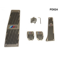 Pedale sport gri cu elemente de fixare pentru BMW E60 E61 - PD024 - Sellzone.bg Pedale sport gri cu elemente de fixare pentru BMW E60 E61 - PD024