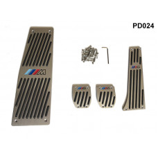Pedale sport gri cu elemente de fixare pentru BMW E60 E61 - PD024 - Sellzone.bg Pedale sport gri cu elemente de fixare pentru BMW E60 E61 - PD024