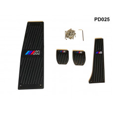 Pedale sport cu logo negre pentru BMW E60 E62 - PD025 - Sellzone.bg Pedale sport cu logo negre pentru BMW E60 E62 - PD025