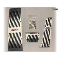 Pedale sport gri din aluminiu pentru BMW E60 E61 - PD026 - Sellzone.bg Pedale sport gri din aluminiu pentru BMW E60 E61 - PD026