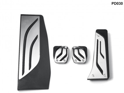 Set 4 pedale adezive din aluminiu pentru BMW F30 E46 E90 E92 E60 - PD030 - Sellzone.bg Set 4 pedale adezive din aluminiu pentru BMW F30 E46 E90 E92 E60 - PD030