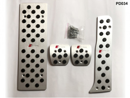 Pedale din aluminiu pentru AUDI A3 Q3 TT - PD034 - Sellzone.bg Pedale din aluminiu pentru AUDI A3 Q3 TT - PD034