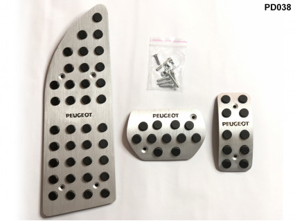 Pedale gri pentru automate Peugeot 307 308 407 408 - PD038 - Sellzone.bg Pedale gri pentru automate Peugeot 307 308 407 408 - PD038