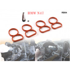 Set capace din aluminiu pentru clapete turbionare pentru BMW N47 - RB04 - Sellzone.bg Set capace din aluminiu pentru clapete turbionare pentru BMW N47 - RB04