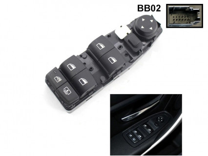 Consola de control geamuri electrice pentru BMW 3 F30 F35 F80 - BB02 - Sellzone.bg Consola de control geamuri electrice pentru BMW 3 F30 F35 F80 - BB02