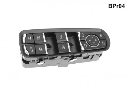 Consolă completă cu butoane cromate pentru Porsche Panamera Macan Cayenne - BPr04 - Sellzone.bg Consolă completă cu butoane cromate pentru Porsche Panamera Macan Cayenne - BPr04