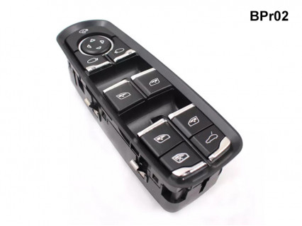 Consolă cu butoane cromate pentru geamuri electrice de la Porsche Panamera Cayenne - BPr02 - Sellzone.bg Consolă cu butoane cromate pentru geamuri electrice de la Porsche Panamera Cayenne - BPr02