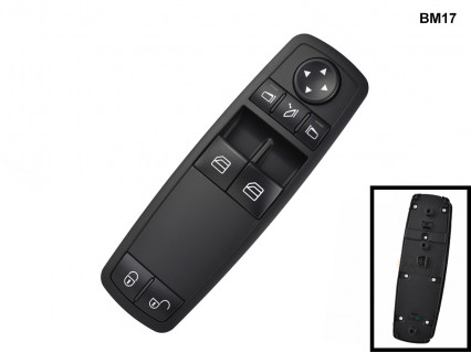 Consolă geamuri electrice și de blocare pentru Mercedes A clasa B - BM17 - Sellzone.bg Consolă geamuri electrice și de blocare pentru Mercedes A clasa B - BM17