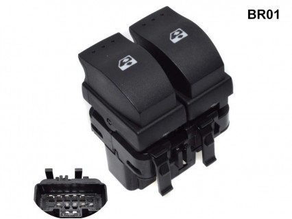 Consolă geamuri electrice pentru Renault CLIO 2 - BR01