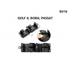 Consolă geamuri electrice cromate pentru Golf 4 Bora VW - BV16 - Sellzone.bg Consolă geamuri electrice cromate pentru Golf 4 Bora VW - BV16