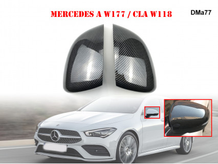 Capace oglinzi din carbon pentru Mercedes A W177 CLA W118 - DMa77 - Sellzone.bg Capace oglinzi din carbon pentru Mercedes A W177 CLA W118 - DMa77