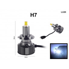 Becuri LED H7 pentru faruri cu tehnologie CANBUS incorporată - 56W, 5000lm - LU20 - Sellzone.bg Becuri LED H7 pentru faruri cu tehnologie CANBUS incorporată - 56W, 5000lm - LU20