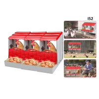 Trei cuiburi asamblate pentru pui si gaini - I52 - Sellzone.bg  Trei cuiburi asamblate pentru pui si gaini - I52