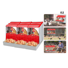 Trei cuiburi asamblate pentru pui si gaini - I52 - Sellzone.bg  Trei cuiburi asamblate pentru pui si gaini - I52